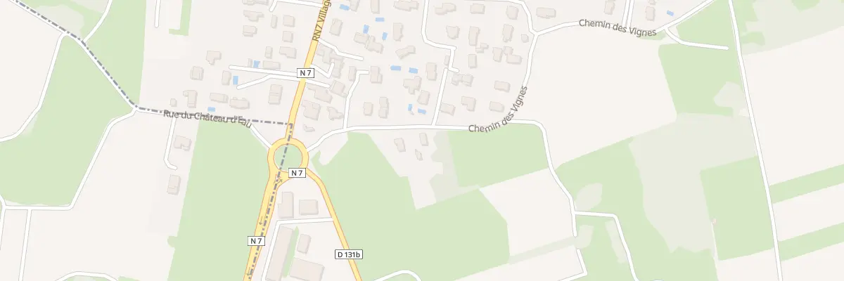 Plan du 146 Che des Vignes à Auberives-sur-Varèze