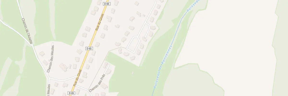 Plan du 10 All Pantagruel à Rancennes