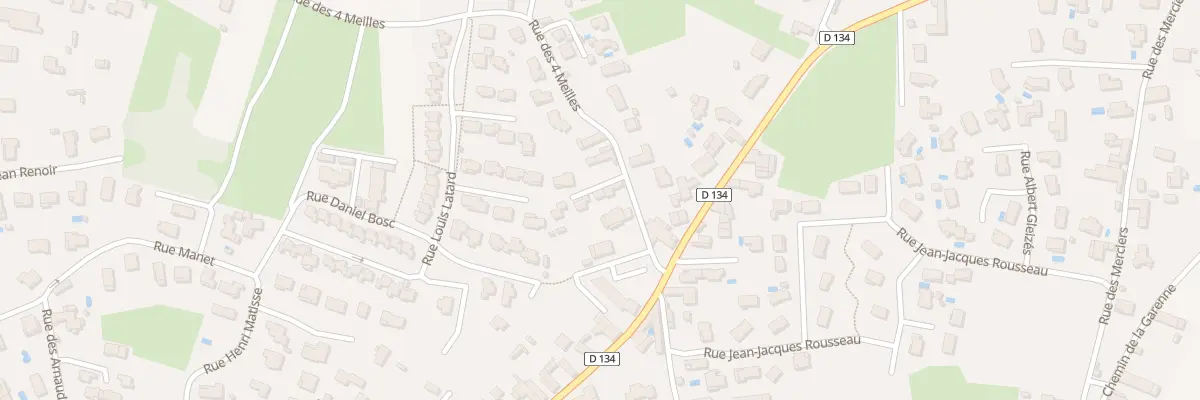 Plan du 67A Rue des Quatre Meilles à Roussillon