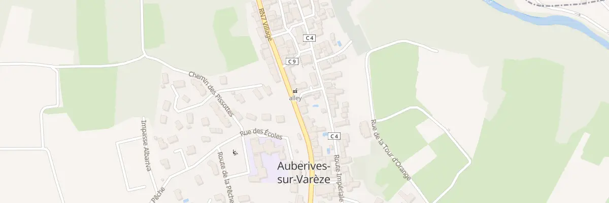 Plan du 5114 Le Village à Auberives-sur-Varèze