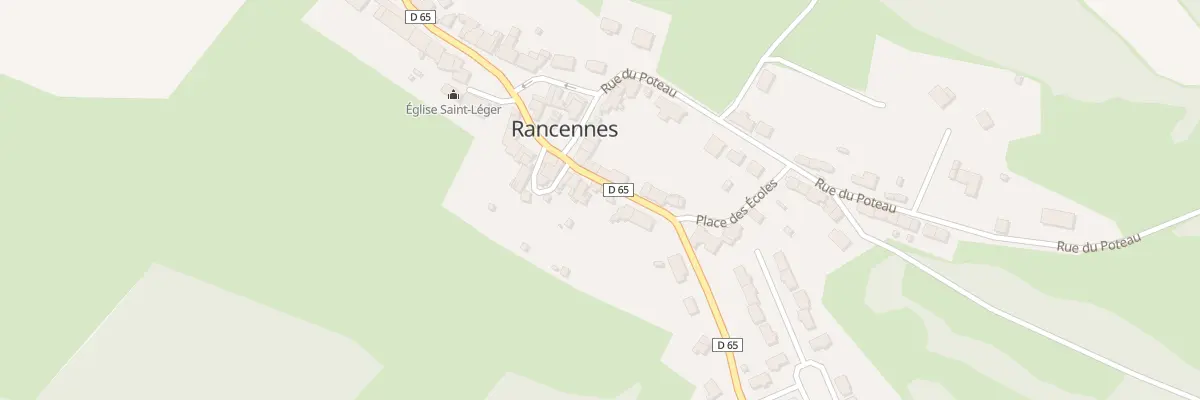 Plan du 8 Rue des Ecoles à Rancennes