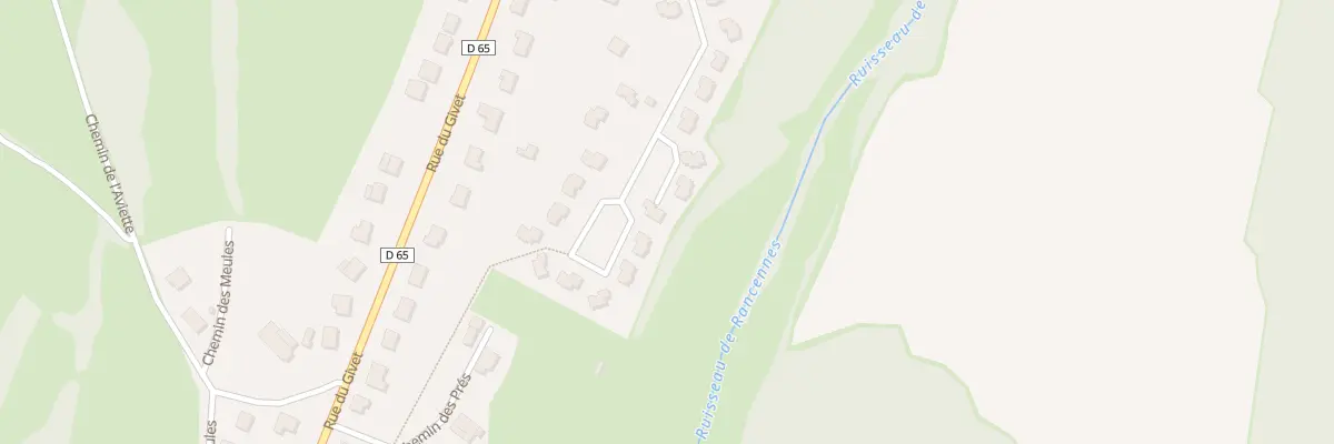 Plan du 9 All Pantagruel à Rancennes