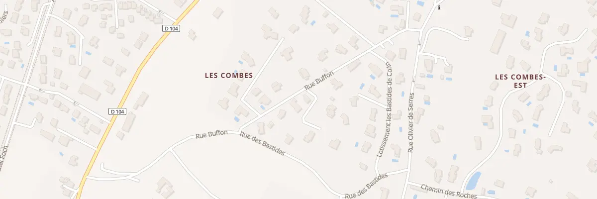 Plan du 6 Rue buffon à Loriol-sur-Drôme