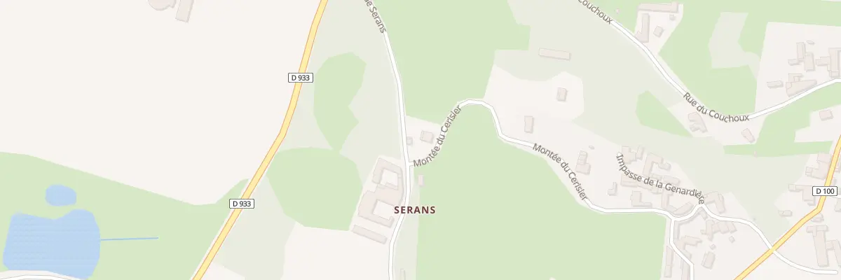 Plan du 570 Mte de Serans à Mogneneins
