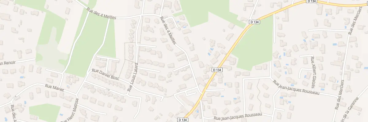 Plan du 9 Rue des Quatre Meilles à Roussillon
