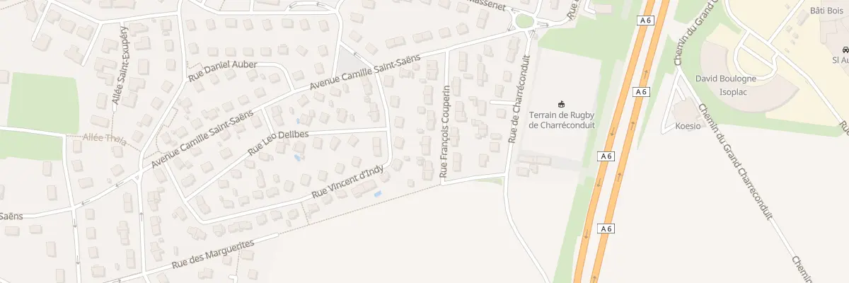 Plan du 14 Rue de Francois Couperin à Châtenoy-le-Royal