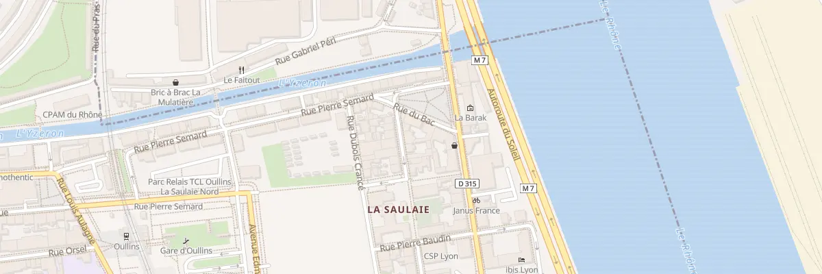 Plan du 5 Rue de la Convention à Oullins-Pierre-Bénite