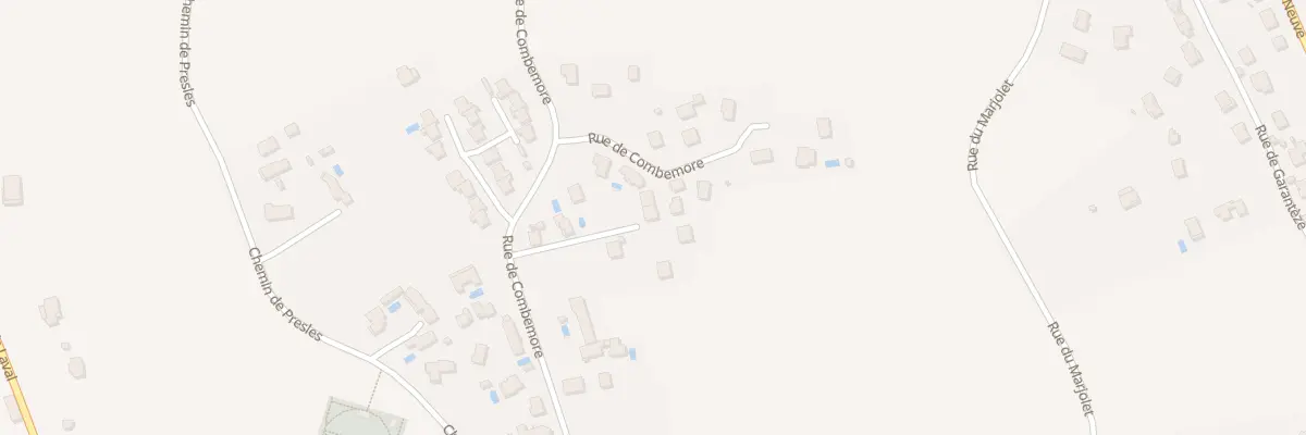 Plan du 34 Rue de Combemore à Irigny
