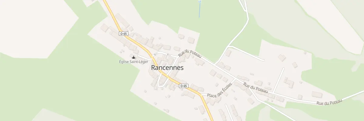 Plan du 6 Rue de l’Abreuvoir à Rancennes