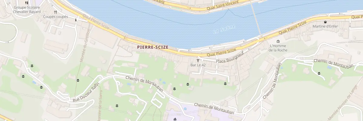 Plan du 37 Quai Pierre Scize à Lyon 9e Arrondissement