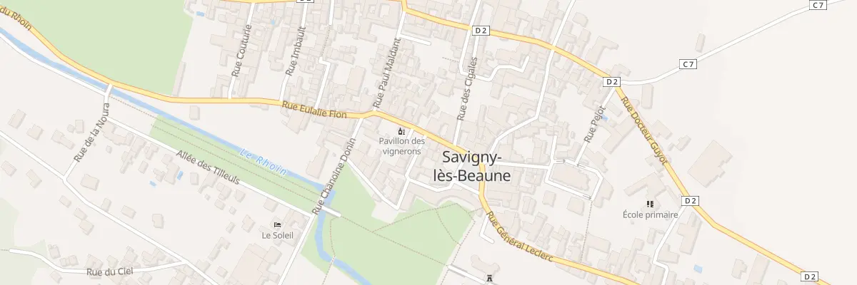 Plan du 1 Rue Richard à Savigny-lès-Beaune
