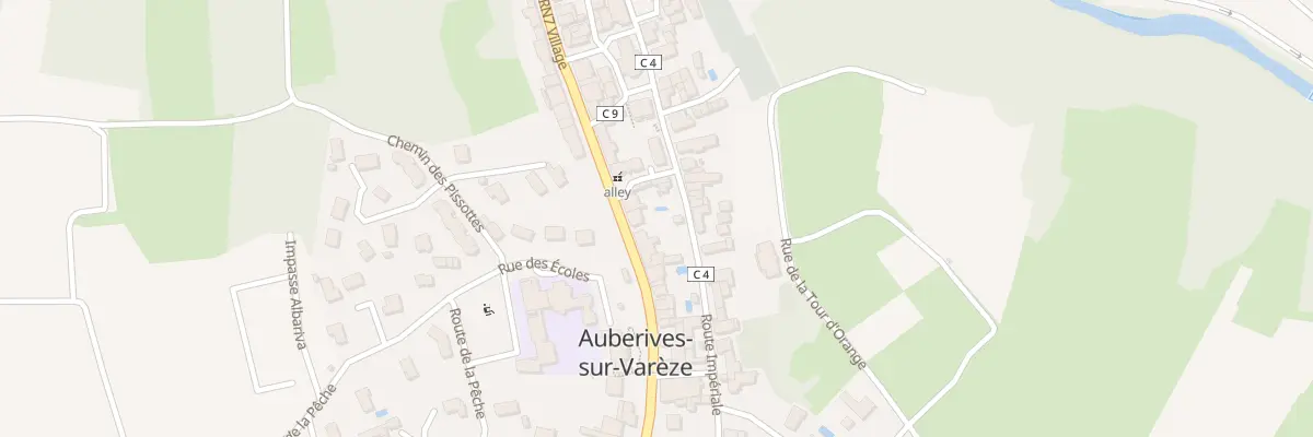 Plan du 5115 Le Village à Auberives-sur-Varèze