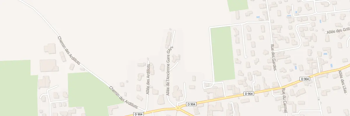 Plan du 653 Rte Départementale 904 à Ars-sur-Formans