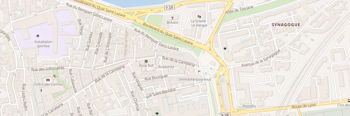 Plan du 179B Rue Carreterie à Avignon