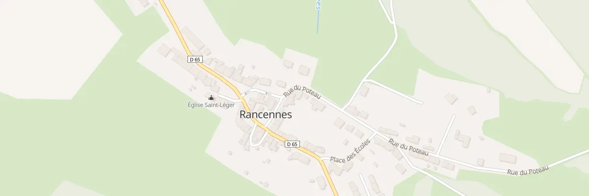 Plan du 8 Rue de l’Abreuvoir à Rancennes