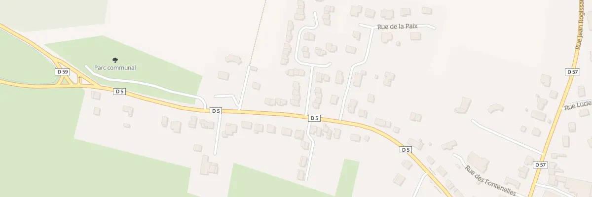 Plan du 2 Rue des Longues Roies à Vivier-au-Court