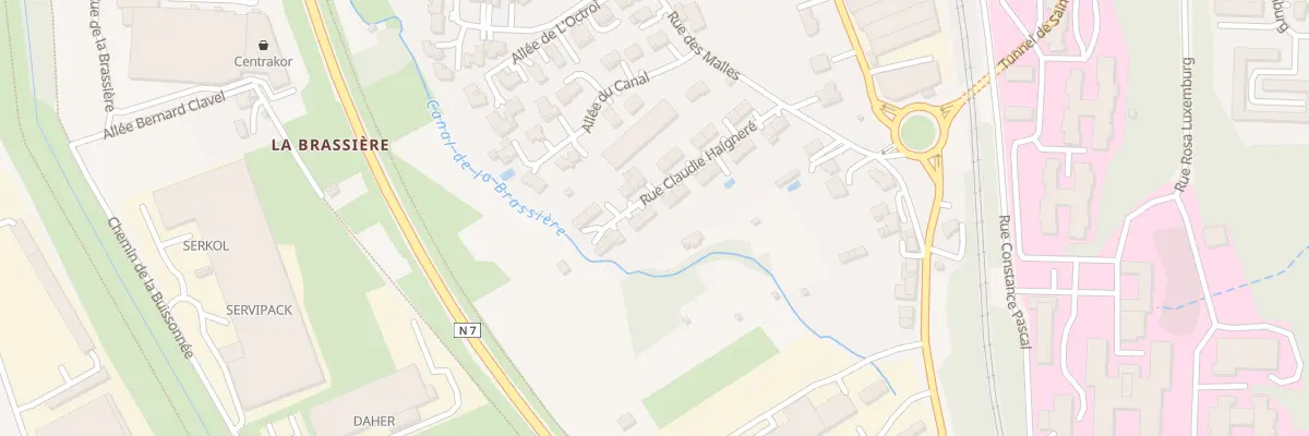 Plan du 88 Rue des Malles à Saint-Vallier
