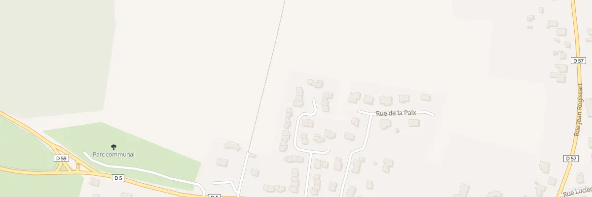 Plan du 17 Rue des Longues Roies à Vivier-au-Court