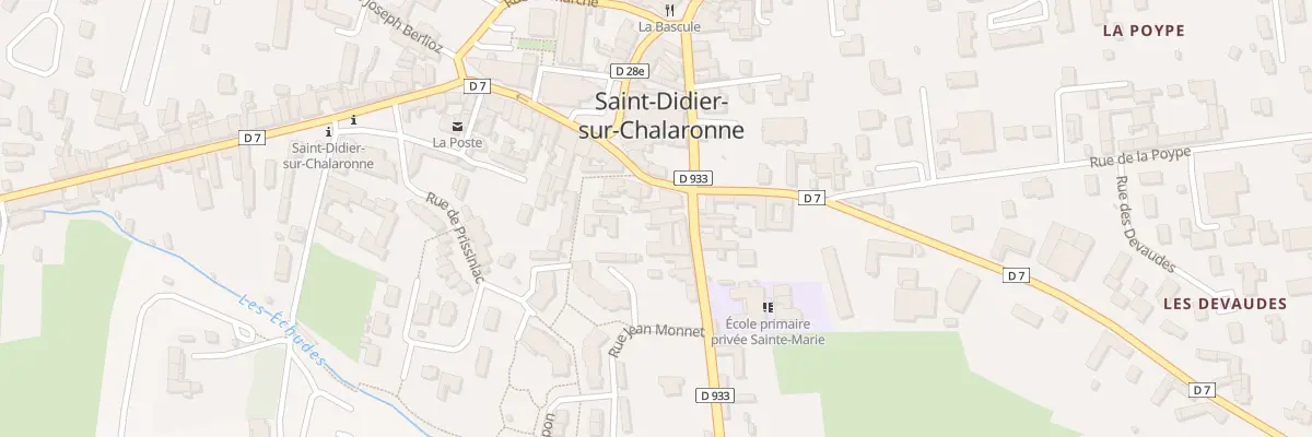 Plan du 736 Rue de la Libération à Saint-Didier-sur-Chalaronne
