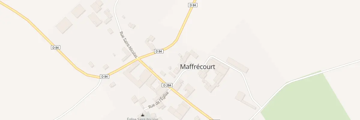 Plan du 7 Rue des Prés à Maffrécourt