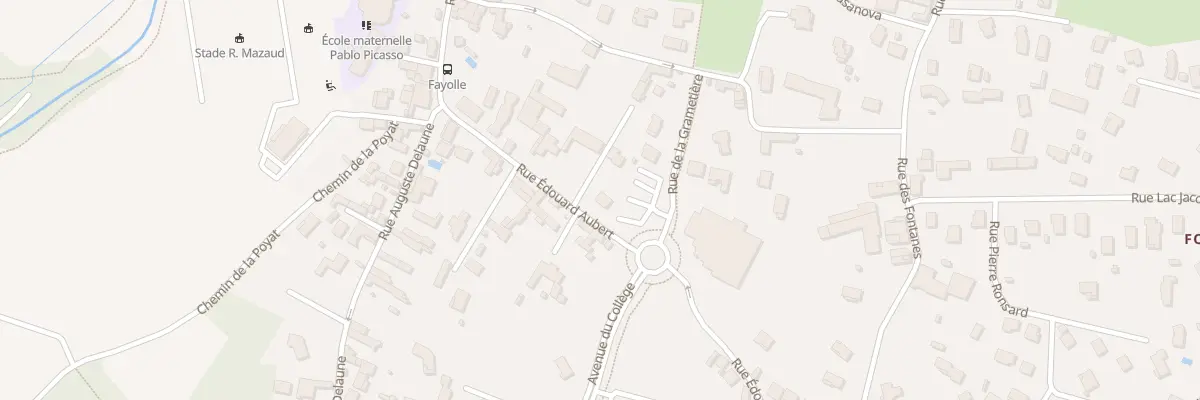 Plan du 13 Rue Edouard Aubert à Salaise-sur-Sanne