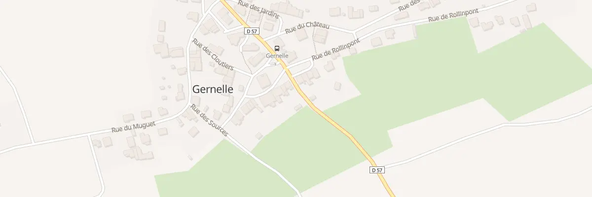 Plan du 1 Rue des Fermes à Gernelle