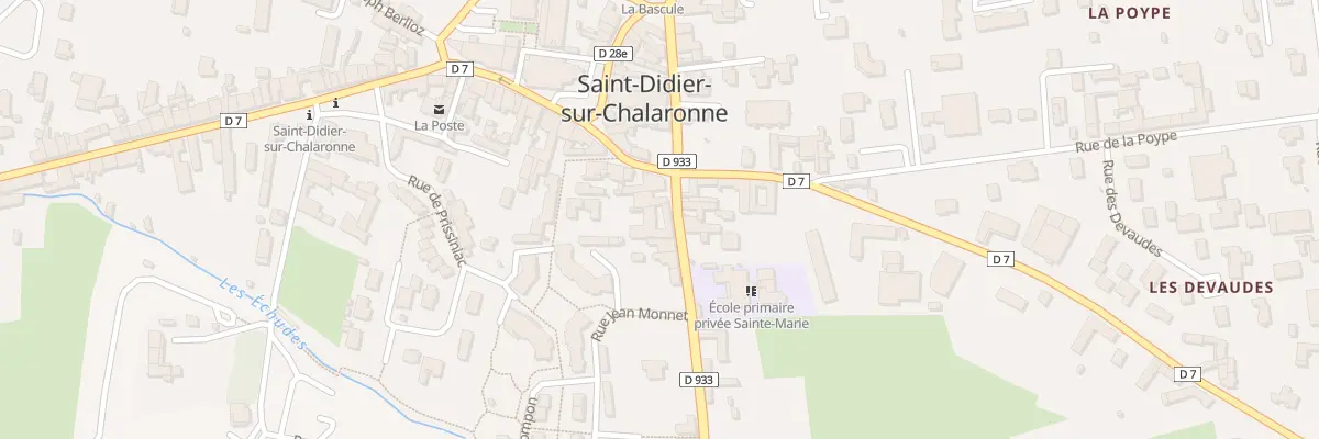 Plan du 746 Rue de la Libération à Saint-Didier-sur-Chalaronne