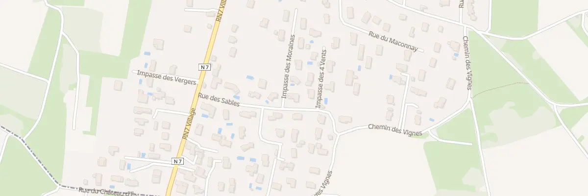 Plan du 149 Rue des Sables à Auberives-sur-Varèze