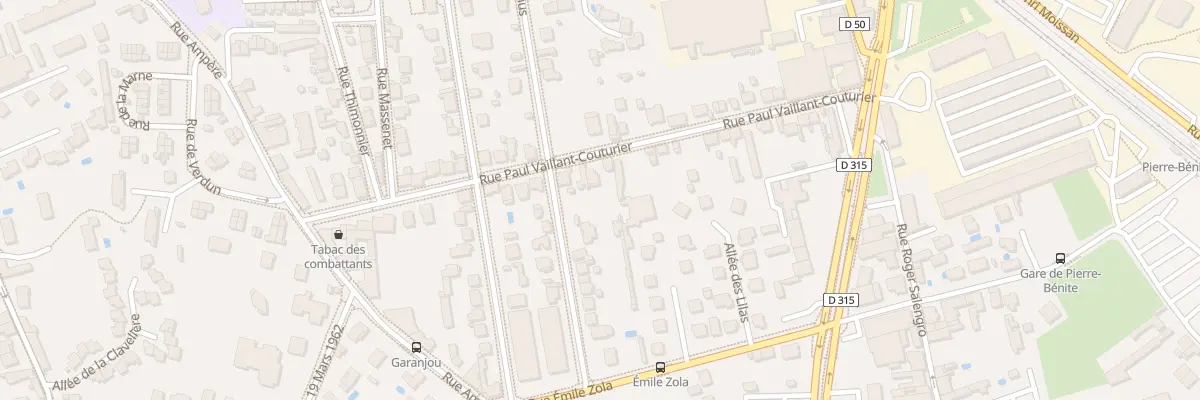 Plan du 35 Rue Paul Vaillant-Couturier à Oullins-Pierre-Bénite