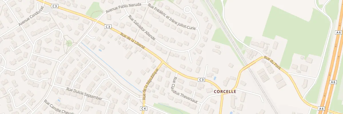Plan du 24 Rue Salvador Allende à Châtenoy-le-Royal