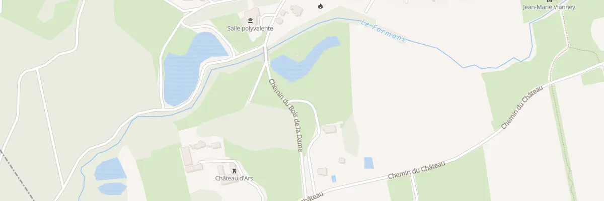 Plan du 660 Che du Château à Ars-sur-Formans