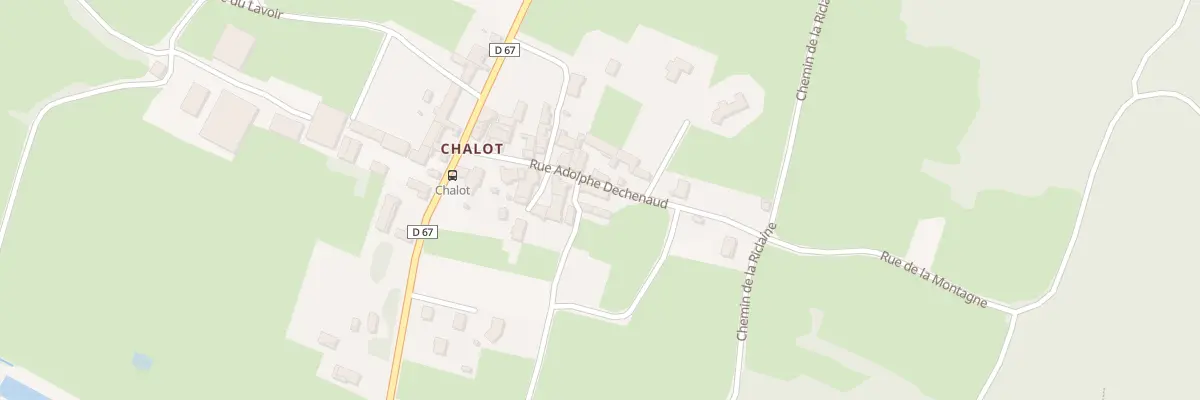 Plan du 123 Rue Adolphe Dechenaud à Nanton