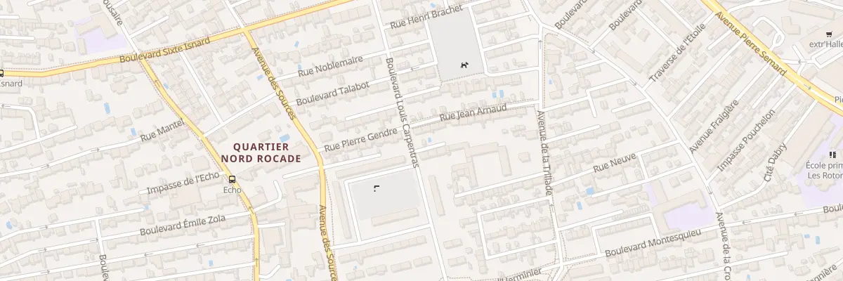 Plan du 25 Rue Jean Arnaud à Avignon