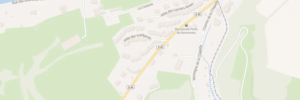 Plan du 5 All des Hauts Vergers à Rancennes