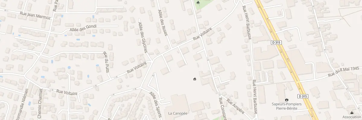 Plan du 47B Rue Voltaire à Oullins-Pierre-Bénite