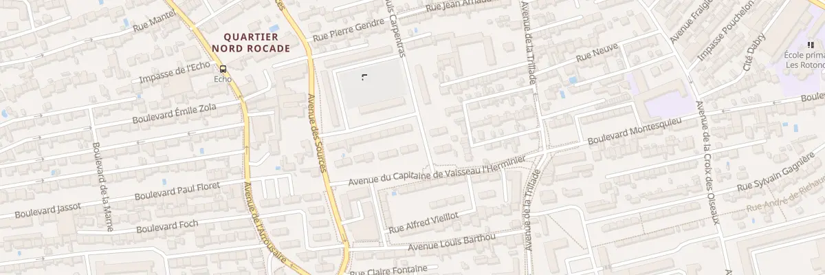 Plan du 20 Rue Jean-Joseph Mouret à Avignon