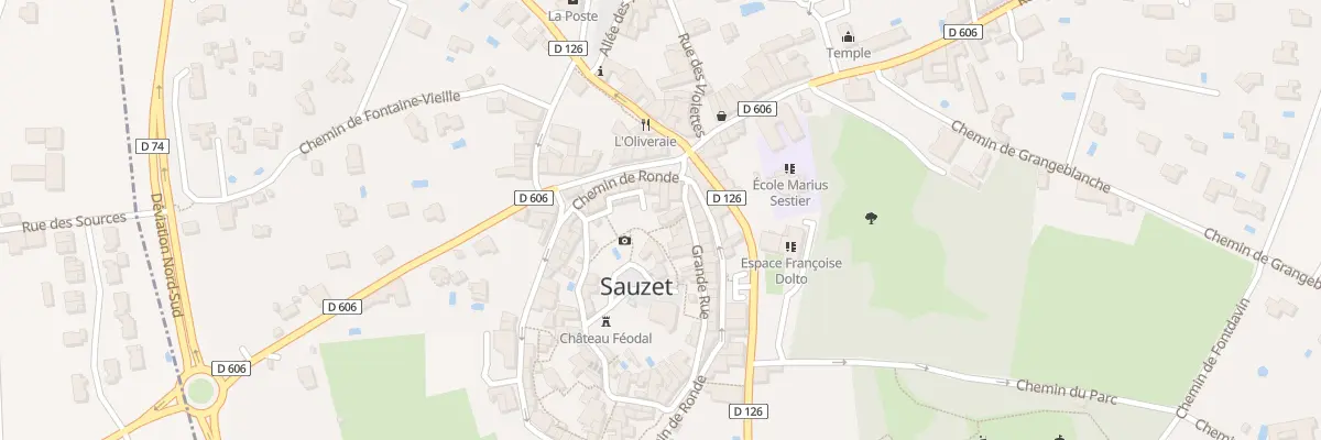 Plan du 5132A Le Village à Sauzet