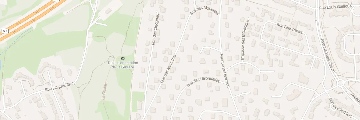 Plan du 11 Rue des Mouettes à Mâcon