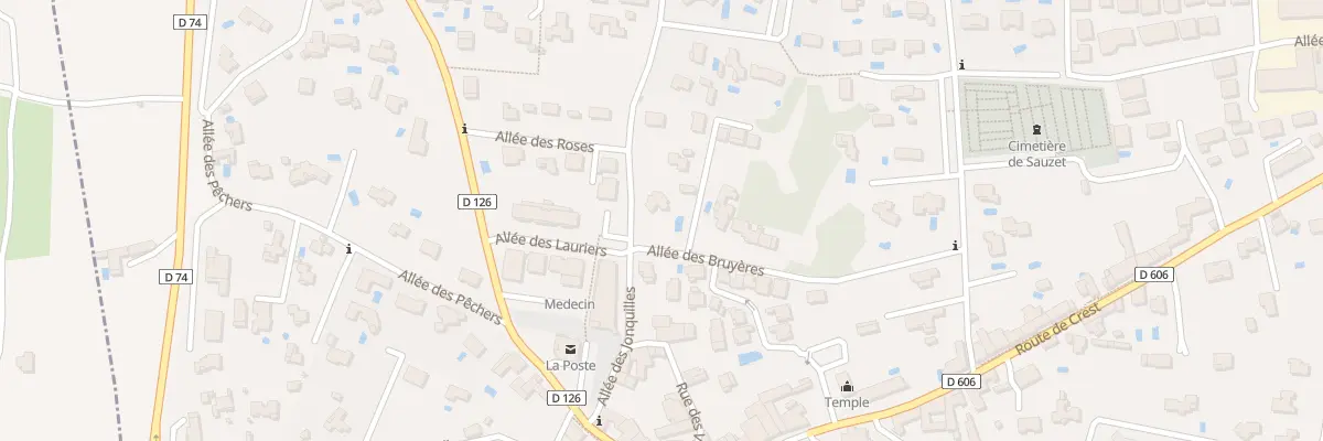 Plan du 5519 La Serre à Sauzet