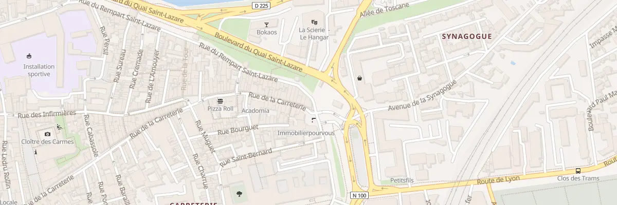 Plan du 195 Rue Carreterie à Avignon