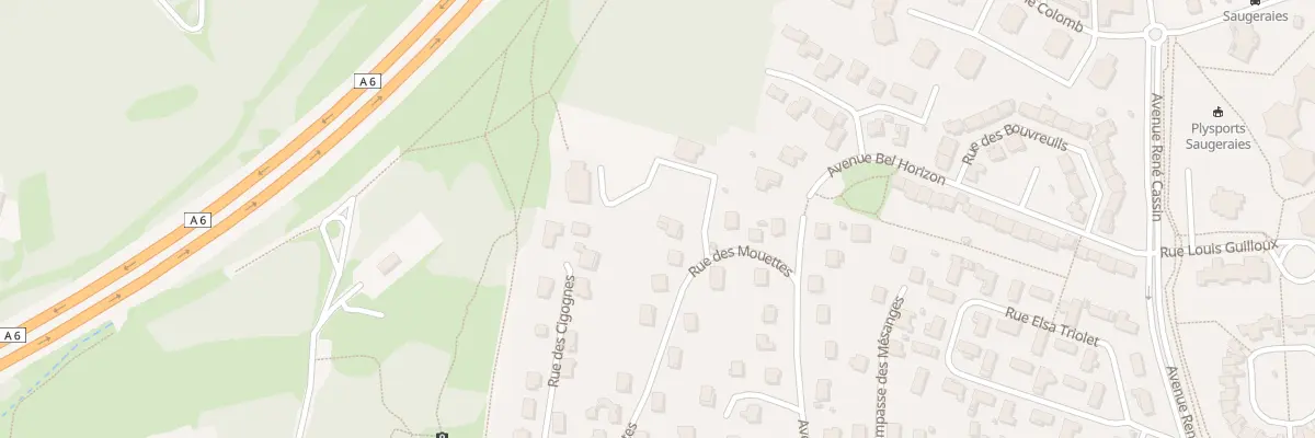 Plan du 6B Rue des Mouettes à Mâcon