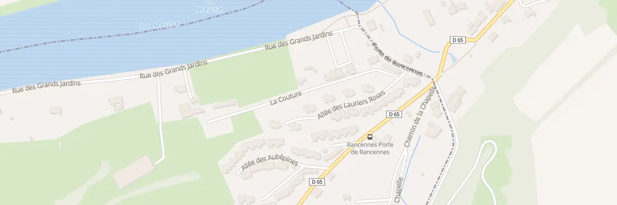 Plan du 8 All des Lauriers Roses à Rancennes