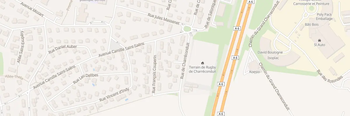 Plan du 36 Rue de Charréconduit à Châtenoy-le-Royal