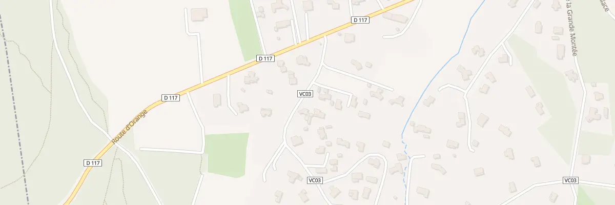 Plan du 5508 Le Marteau à Rochegude