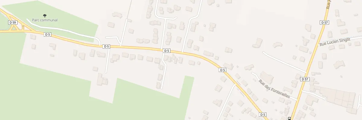 Plan du 15 Rue Jean-baptiste Clément à Vivier-au-Court