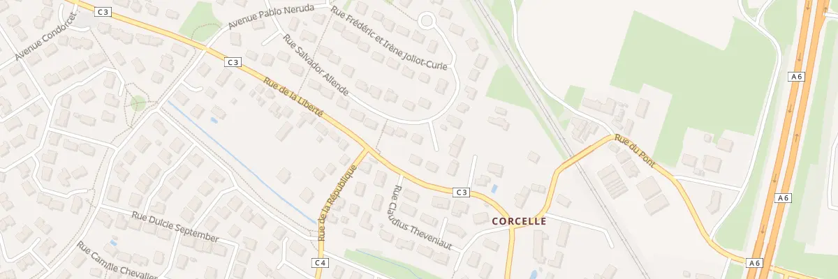 Plan du 28 Rue Salvador Allende à Châtenoy-le-Royal