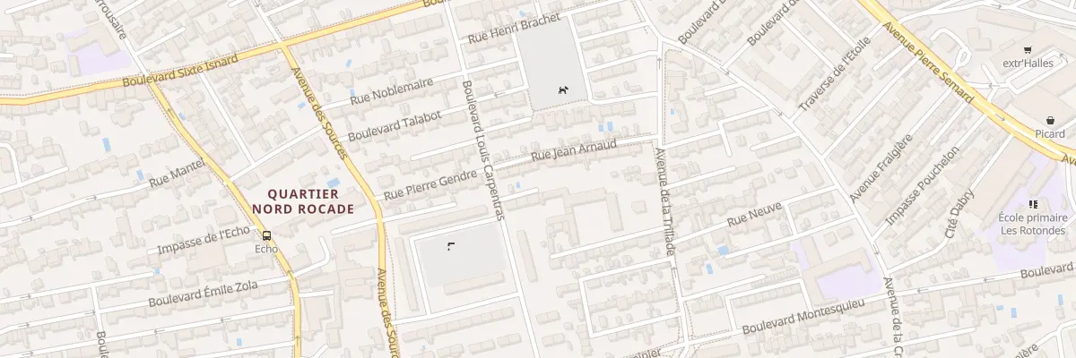 Plan du 19 Rue Jean Arnaud à Avignon