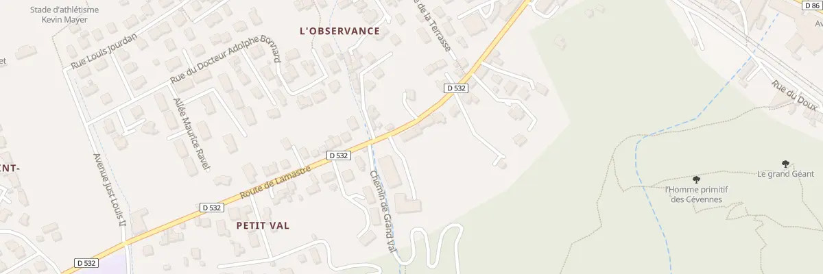 Plan du 29 Rte de Lamastre à Tournon-sur-Rhône