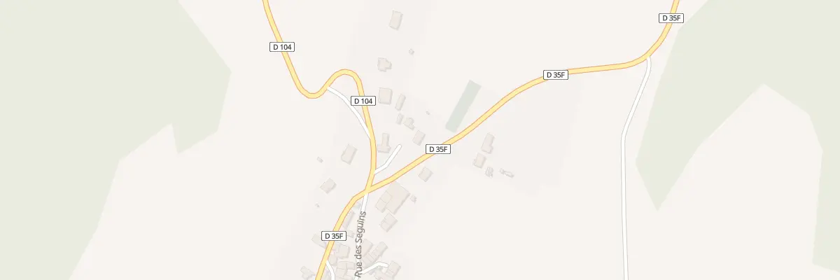 Plan du 1 Rte de Poisot à Gergueil