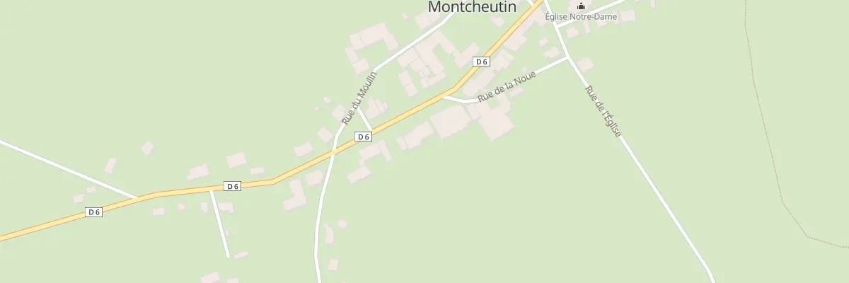 Plan du 25 Av G. Clemenceau à Montcheutin